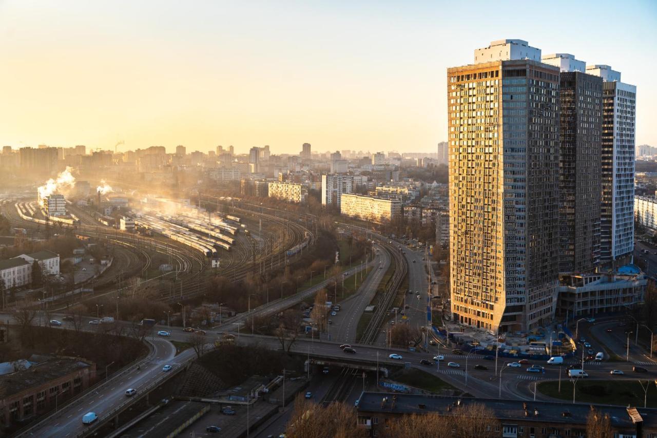 Victory-21 Luxury Apartment Center Kyjev Exteriér fotografie